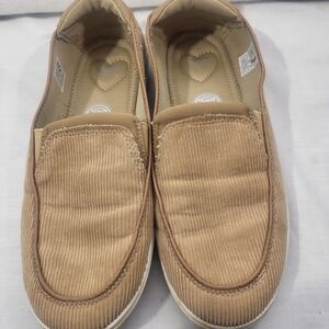 Rocket Dog Woman's Savvy Flaxville Slip On Shoes Size 7.5 Corduroy
